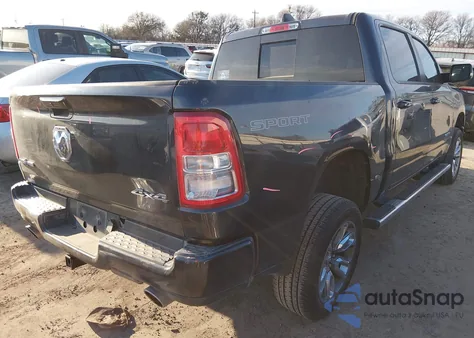 2020 Ram 1500 Lone Star 4X4 5'7 Box z USA, uszkodzony, nr VIN 1C6SRFFT2LN315755